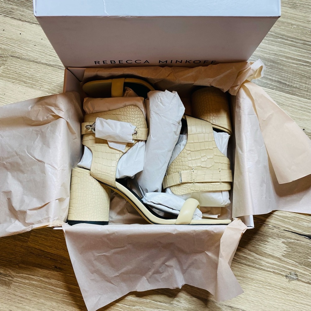 NWT Rebecca Minkoff Malina Ankle Sandal - Picture 3 of 4
